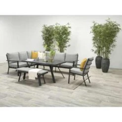 Garden Impressions Senja Lounge Dining Tuinstoel - Donker Grijs 8 Garden Impressions Senja Lounge Dining Tuinstoel - Donker Grijs -Leenbakker 1000003371 0103