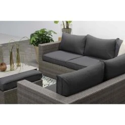 Garden Impressions Altea Loungeset 5-delig Incl. Loungestoel - Grijs -Leenbakker 1000003375 0104
