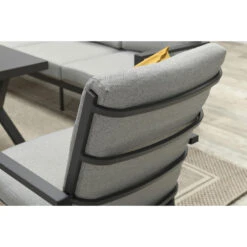 Garden Impressions Senja Lounge Dining Set 3-delig Rechts - D. Grijs -Leenbakker 1000003376 0103