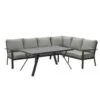 Garden Impressions Senja Lounge Dining Set 3-delig Rechts - D. Grijs 1 Garden Impressions Senja Lounge Dining Set 3-delig Rechts - D. Grijs -Leenbakker 1000003376