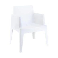 Garden Impressions Box Tuinstoel The Original Wit - 4 Stuks -Leenbakker 1000003869 0103