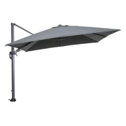 Garden Impressions Zweefparasol 300x300 D. Grijs Met Voet En Hoes -Leenbakker 1000003894 0103