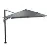 Garden Impressions Hawaii Zweefparasol Lumen LED 300x300cm - D. Grijs -Leenbakker 1000003952