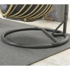 Garden Impressions Hangstoel Panama Hangstoel Ei - Natural Rotan 9 Garden Impressions Hangstoel Panama Hangstoel Ei - Natural Rotan -Leenbakker 1000009439 0104