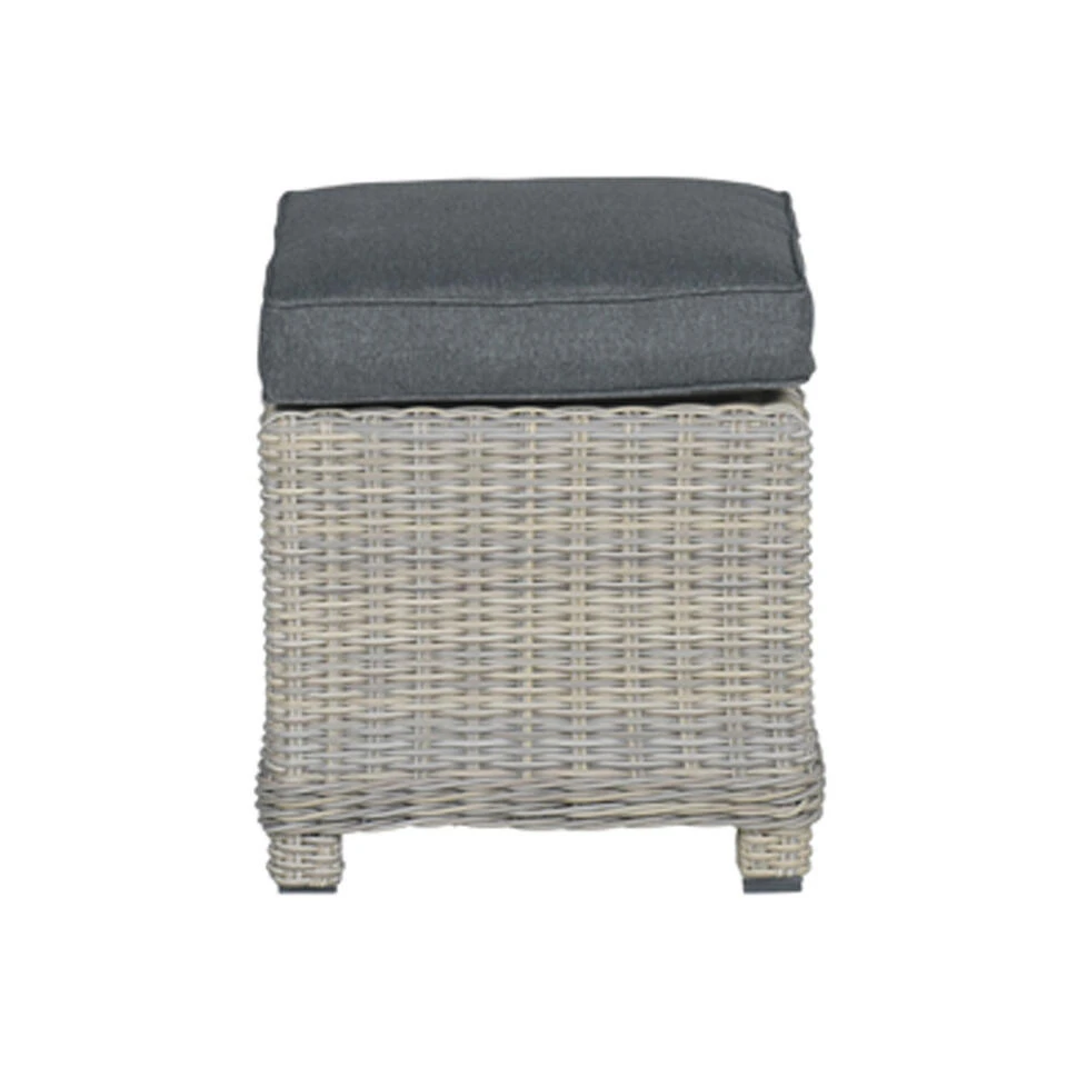 Garden Impressions Nova Lounge Dining Kruk - Vintage Willow 5 Garden Impressions Nova Lounge Dining Kruk - Vintage Willow - Afbeelding 3