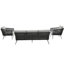 Garden Impressions Odessa Lounge Set 5-delig - Grijs -Leenbakker 1000013869 0104