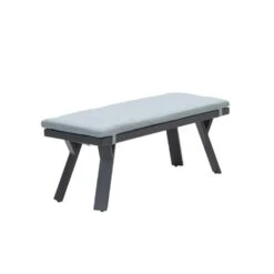 Garden Impressions Senja Sport Tuinbankje 110x40xH45 - Mint Grijs -Leenbakker 1000025704 0103