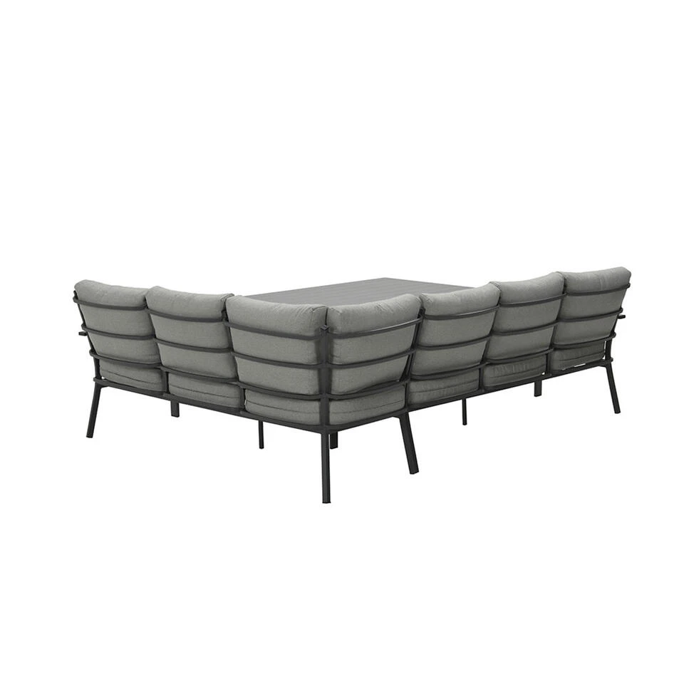 Garden Impressions Senja Lounge Dining Set L + Stoel - D. Grijs 6 Garden Impressions Senja Lounge Dining Set L + Stoel - D. Grijs - Afbeelding 4