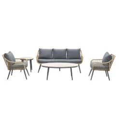 Garden Impressions Lucas Loungeset 5-delig - Natural