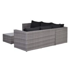 Garden Impressions Lyon Loungeset 4-delig - Reflex Black -Leenbakker 1000035539 0104