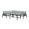 Garden Impressions Brendon Lounge Dining Set 4-delig L - Licht Grijs