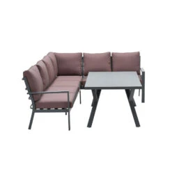 Garden Impressions Senja Lounge Dining Set 3-delig Rechts - Koper 8 Garden Impressions Senja Lounge Dining Set 3-delig Rechts - Koper -Leenbakker 1000035547 0103