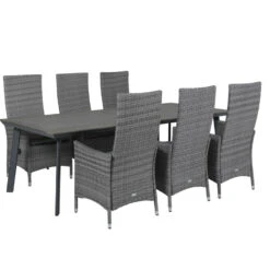 Garden Impressions Nice 7-delige Tuinset - Penedo Tuintafel 230x100cm -Leenbakker 1000035597 0104