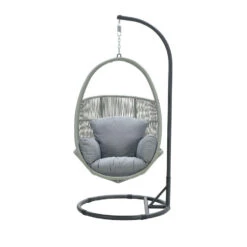 Garden Impressions Panama Hangstoel Swing Egg - Mystic Grijs -Leenbakker 1000035641 0104