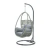Garden Impressions Panama Hangstoel Swing Egg - Mystic Grijs -Leenbakker 1000035641