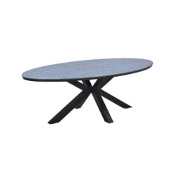 Garden Impressions Tulli Tuintafel 220x115 Cm - Donker Grijs -Leenbakker 1000035682 0103