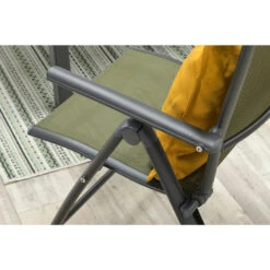 Garden Impressions Santos Tuinstoel Verstelbaar - Mos Groen 8 Garden Impressions Santos Tuinstoel Verstelbaar - Mos Groen -Leenbakker 1000040801 0103