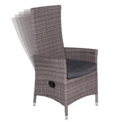 Garden Impressions Nice Verstelbare - Stoel Grijs -Leenbakker 1000040804 0104