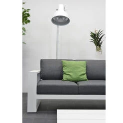 Garden Impressions Plaza 3-zits Lounge Tuinbank - Mat Wit -Leenbakker 1000040935 0103