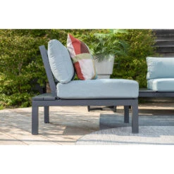 Garden Impressions Lena Loungeset 4-delig - Mint Grijs -Leenbakker 1000041217 0104