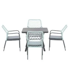 Garden Impressions Ross Tuinset 5delig Zacht Groen -Mina Tafel 7 Garden Impressions Ross Tuinset 5delig Zacht Groen -Mina Tafel -Leenbakker 1000041234 0102