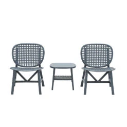 Garden Impressions Fien Balkonset 3-delig - Donker Grijs