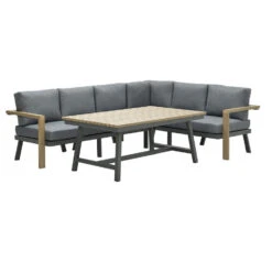 Garden Impressions Samos Lounge Dining Set - Mystic Grijs