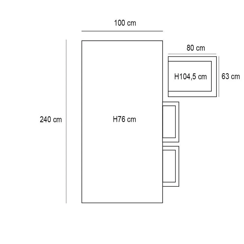Garden Impressions Marbella Tuinset 7-delig H. Zand - Stone Tuintafel 4 Garden Impressions Marbella Tuinset 7-delig H. Zand - Stone Tuintafel - Afbeelding 2