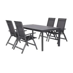 Garden Impressions Santana Tuinset -Palmas Tafel 160x90 Grijs 9 Garden Impressions Santana Tuinset -Palmas Tafel 160x90 Grijs -Leenbakker 1000042225 0104