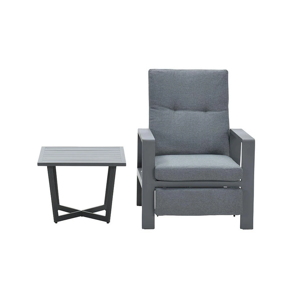 Garden Impressions Marsala Relax Loungestoel - Kent Bijzettafel 4 Garden Impressions Marsala Relax Loungestoel - Kent Bijzettafel - Afbeelding 2