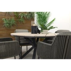 4 Seasons Bernini / GI Edison 122 Cm. - Ronde Tuinset -Leenbakker 1000048703 0103