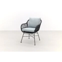 Garden Impressions Margriet Tuinstoel - Zwart Mint Grey -Leenbakker 1000048776 0102