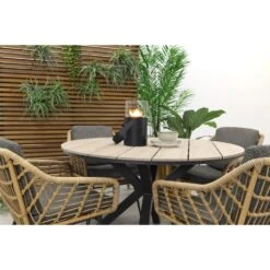 4 Seasons Cottage / GI Edison 122 Cm. - Ronde Tuinset 9 4 Seasons Cottage / GI Edison 122 Cm. - Ronde Tuinset -Leenbakker 1000050031 0103