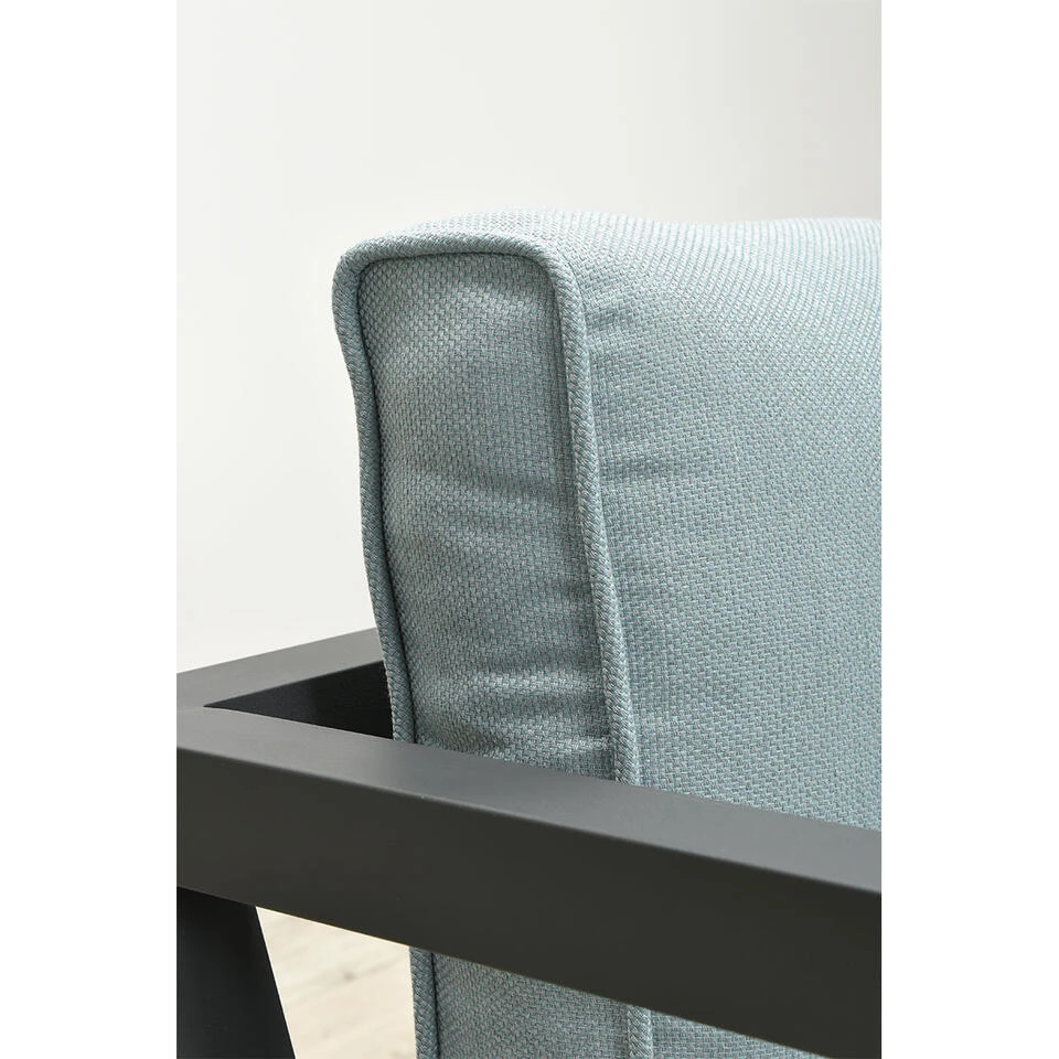 Garden Impressions San Luis Loungeset 3-delig - Mint Grijs 6 Garden Impressions San Luis Loungeset 3-delig - Mint Grijs - Afbeelding 4