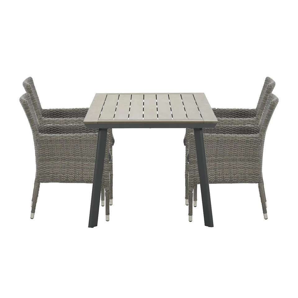Garden Impressions Jerba Tuintset - Penedo Tuintafel 160x90cm 3 Garden Impressions Jerba Tuintset - Penedo Tuintafel 160x90cm