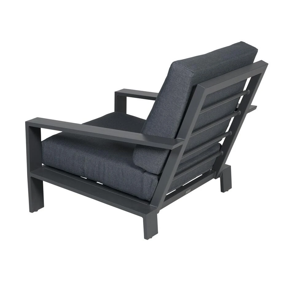 Garden Impressions Coba Lounge Tuinstoel - Donker Grijs 6 Garden Impressions Coba Lounge Tuinstoel - Donker Grijs - Afbeelding 4