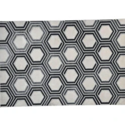 Garden Impressions Buitenkleed Hexagon 160x230 Cm - Smart Black
