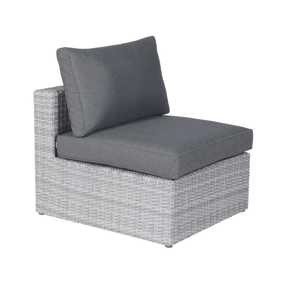 Garden Impressions Bruno Lounge Midden Element - Licht Grijs 3 Garden Impressions Bruno Lounge Midden Element - Licht Grijs