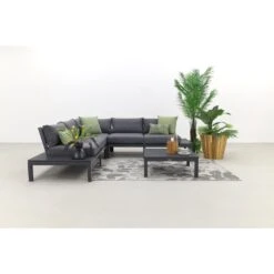 Garden Impressions Annabella Loungeset - Carbon Black -Leenbakker 1000052990 0102