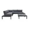 Garden Impressions Annabella Loungeset - Carbon Black 1 Garden Impressions Annabella Loungeset - Carbon Black -Leenbakker 1000052990