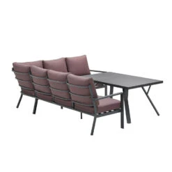 GI Sergio Lounge Dining Set 3-delig - Rechts - Black/Copper -Leenbakker 1000053010 0103