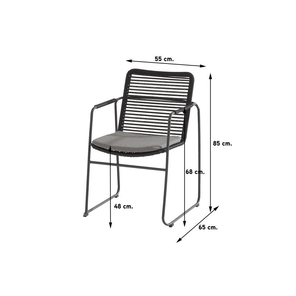 Garden Impressions Edison 220 X 115 Cm. - Ovale Tuinset / Taste Elba 6 Garden Impressions Edison 220 X 115 Cm. - Ovale Tuinset / Taste Elba - Afbeelding 4