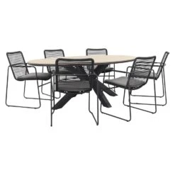 Garden Impressions Edison 220 X 115 Cm. - Ovale Tuinset / Taste Elba