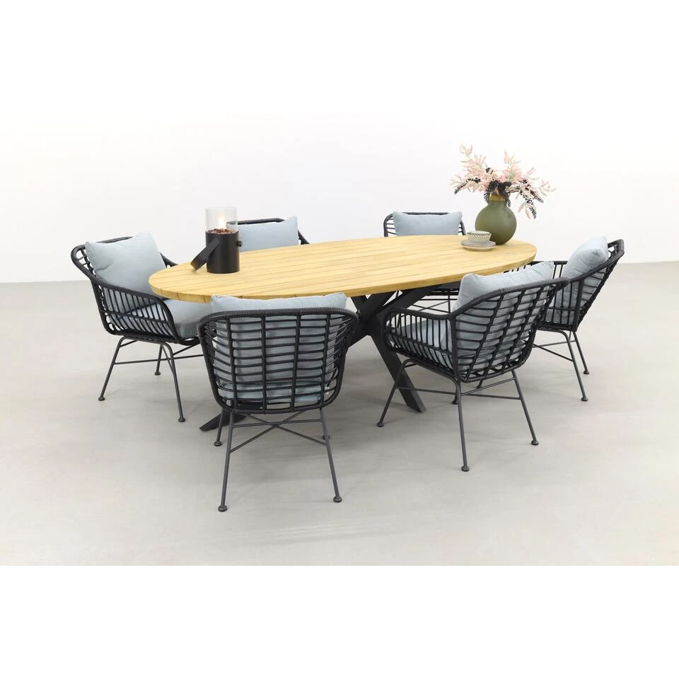 Garden Impressions Margriet Zwart/Taste Prado Ellips Tuinset - 7-delig 5 Garden Impressions Margriet Zwart/Taste Prado Ellips Tuinset - 7-delig - Afbeelding 3