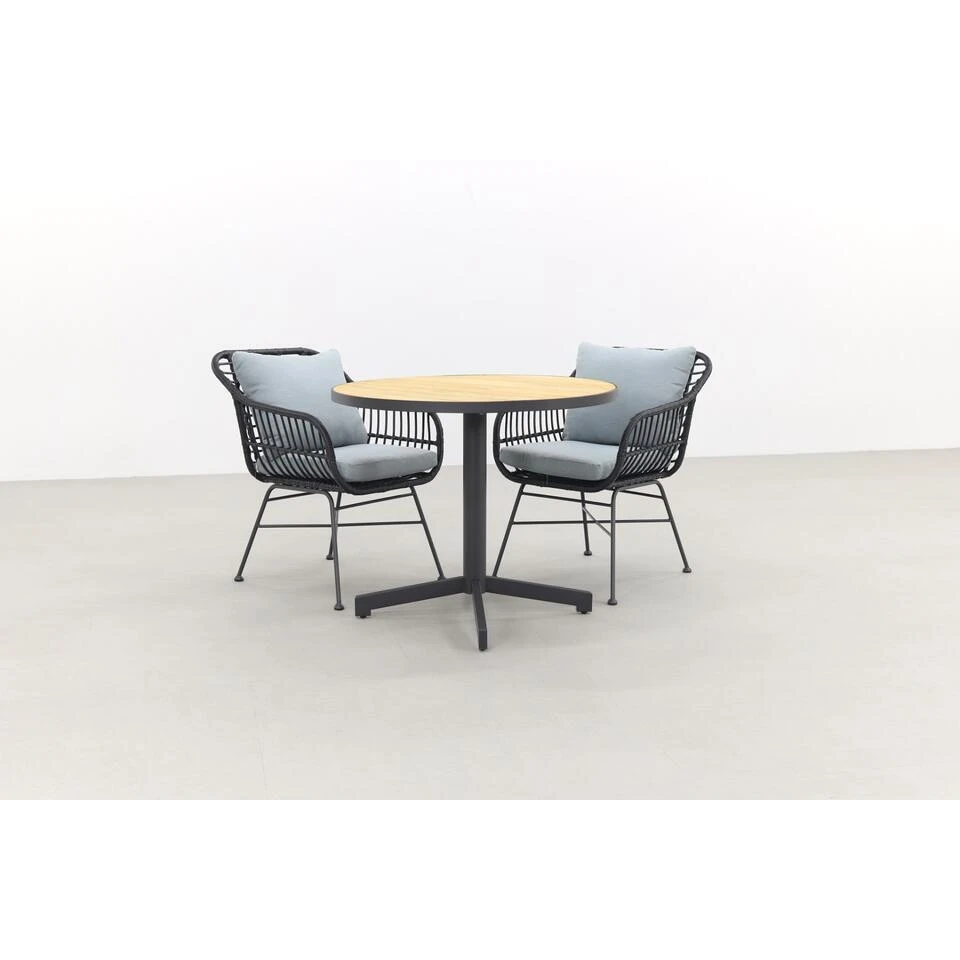 Garden Impressions Margriet Zwart/Taste Fiesta Ronde Tuinset - 3-delig 5 Garden Impressions Margriet Zwart/Taste Fiesta Ronde Tuinset - 3-delig - Afbeelding 3