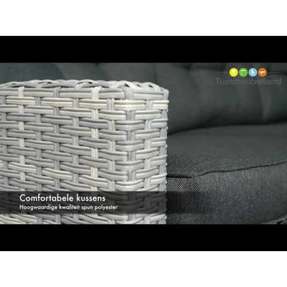 Garden Impressions Alaska Lounge Dining Set Links - Grijs 5 Garden Impressions Alaska Lounge Dining Set Links - Grijs - Afbeelding 3