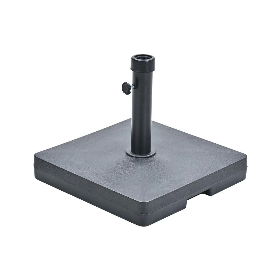 Garden Impressions Parasolvoet Beton 25 Kg - Zwart 4 Garden Impressions Parasolvoet Beton 25 Kg - Zwart - Afbeelding 2