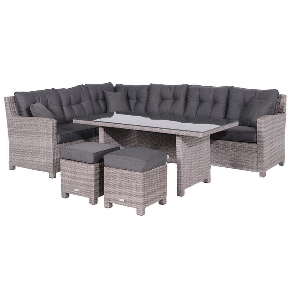 Westminster Lounge Dining Set Links - Organic Grey 3 Westminster Lounge Dining Set Links - Organic Grey