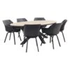Hartman Sophie Element - Xerix/GI Edison 220 Tafel - Ovale Tuinset -Leenbakker 1000054178