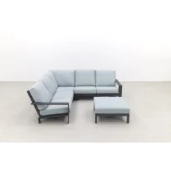 Garden Impressions Lincoln Loungeset 4-delig - Mint Grey -Leenbakker 1000073167 0103